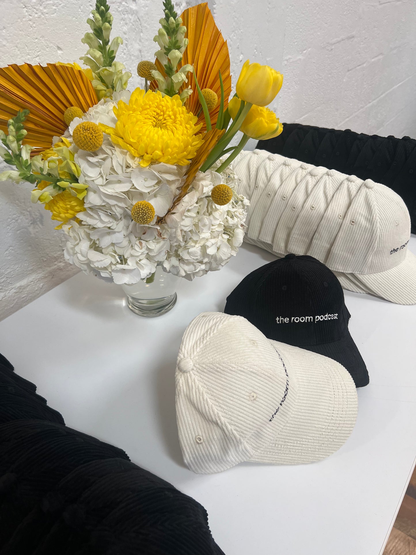 The Room Podcast Classic Corduroy Hat - Black