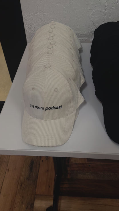 The Room Podcast Classic Corduroy Hat - Black